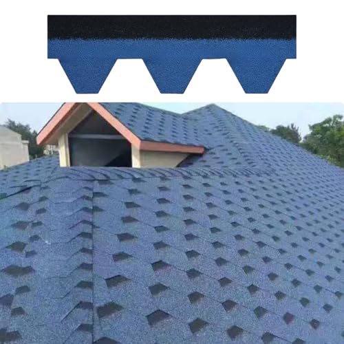 Tejas autoadhesivas de asfalto, impermeables, con capa adhesiva termofusible para terrazas, cenadores y renovación de techos