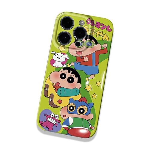 iphone16pro 用 ケース クレヨンしんちゃん キャラクター 可愛い 携帯保護カバー スマホケース 衝撃吸収傷防止 ァッションクリエイティブ 指紋に強い 携帯電話ケース アイフォン16pro ケース クレヨンしんちゃん携帯ケース