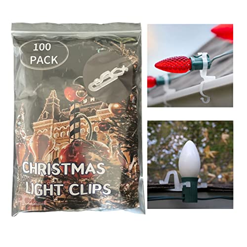 Debispax Christmas Light Clips, Holiday Light Hanging Clips, All In One Clip For C7 C9 thumb #3