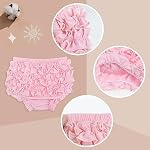 Cotton Diaper Covers for Toddler Baby/Baby Girls Bloomers with Ruffle