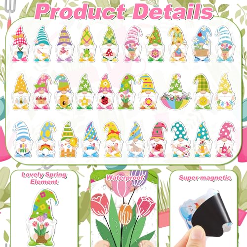Imanes decorativos para refrigerador Hoteam 30 piezas miniatura 5