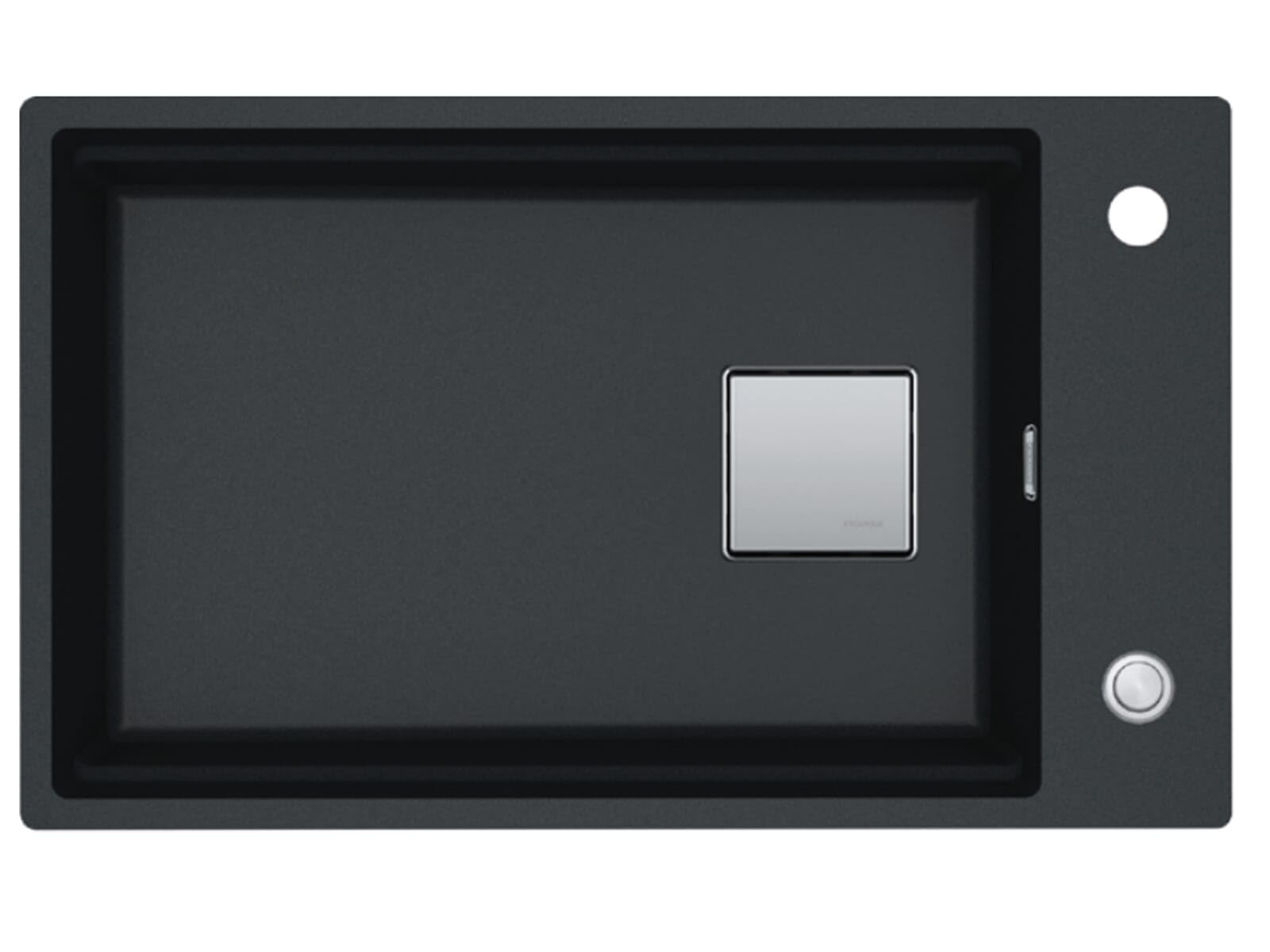 Franke Kubus 2 KNG 110-62 Black Matt - 125.0627.321 Granite Sink  