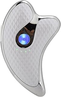 Tábua elétrica de raspagem, raspador facial, massageador de lifting facial, instrumento de raspagem de beleza, prato elétrico Gua Sha, ferramentas Gua Sha, massageador de raspagem facial