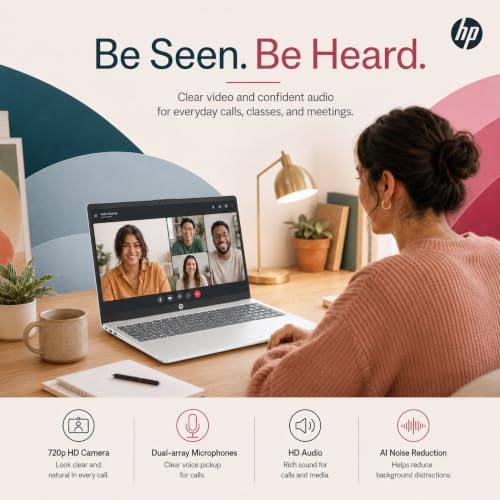 Image of HP Ultrabook Laptop, 16GB RAM, 640GB Storage, Intel Processor, Silver