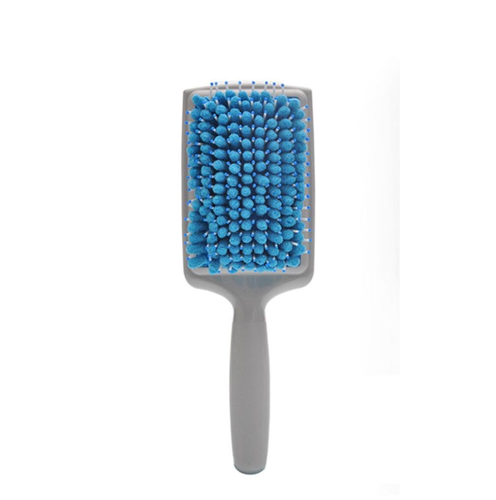 Yeefant 1Pcs Quickly Remove Hair Moisture Absorption Moisture Fiber Scalp Massage Dandruff Removal Dry Hair Comb,Beauty and Health Care,0.82x0.26x0.18 Ft,Blue