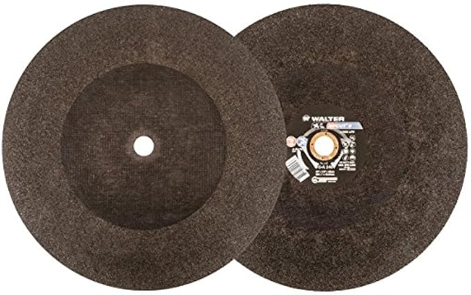 Walter 10A246 RIPCUT Cutoff Wheel [pack of 5] – 24 in. Abrasive Cutting Wheel for Steel – A-24-RIP Grit Abrasive for Stationary Cut Off Machines