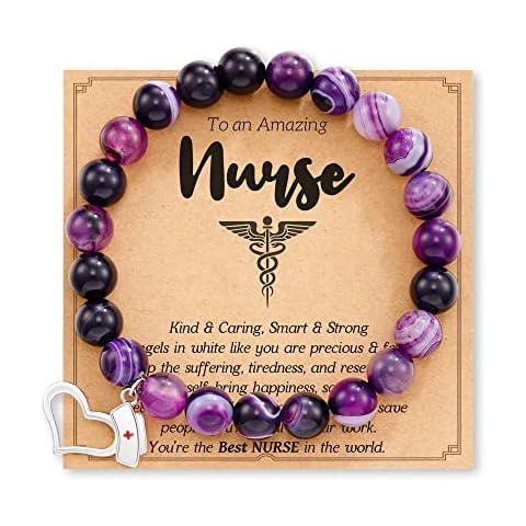 Dabem Nurse Gifts for Women, Nurse Bracelet Appreciation Gifts for Nursing School, Medical Student School Nurse Graduation Practitioner Gifts for Nurses Cover