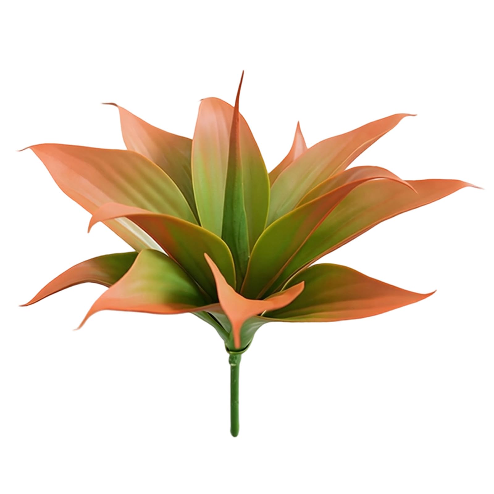 Kaeltsyn Realistic Simulation Agave Heads Artificial Rubber Plant for Home Flower Arrangement Garden Yard Decoration Fraudulent Sappy Bushes