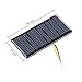SUNYIMA 10Pcs 5V 60mA Mini Polycrystalline Solar Panels Cells 68mmx37mm/2.67