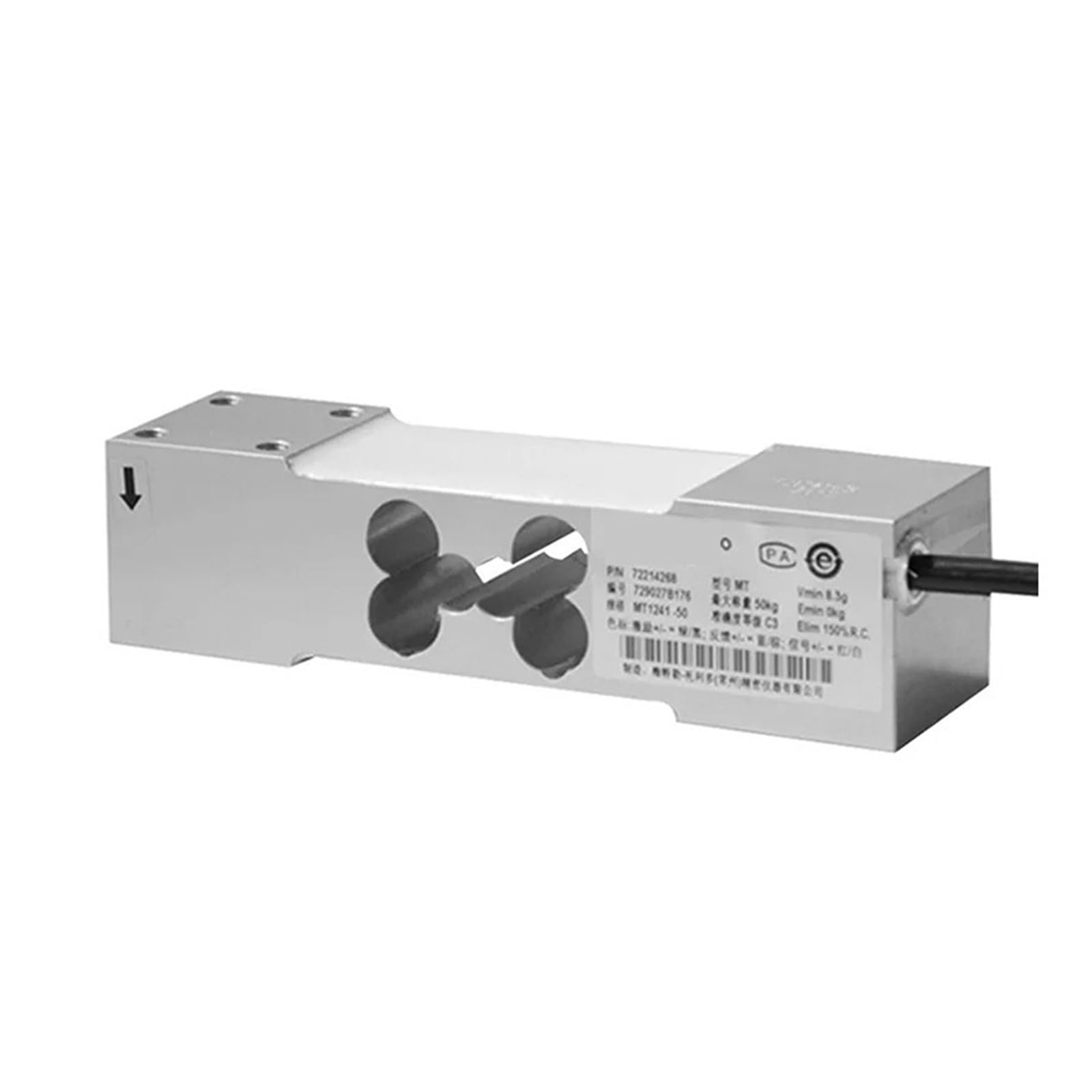 Celda de carga un solo punto MT1241 sensor 250KG báscula monocelular plataforma 5