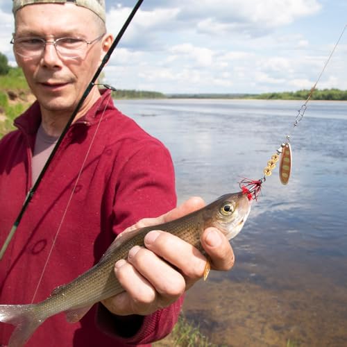 PATIKIL Fly Tying Tungsten Beads, 70 Pcs 5.5mm / 0.22 Inch Tungsten Slotted Bead Round Ball for Fly Tying Jig Hooks Fishing Materials, Green - Image 6