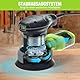 WORKPRO Exzenterschleifer 125mm, 300W Schleifmaschine 7000-13000 OPM, Multischleifer mit Absaugung und Staubbehälter, Schleifgerät inkl. 20 Stück Schleifpapier
