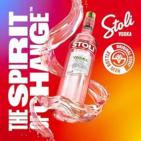 Stoli Premium Vodka 70cl, 40% ABV | Original Premium Quality, Classically styled, Exceptionally Smooth (Pack of 2) – Stoli