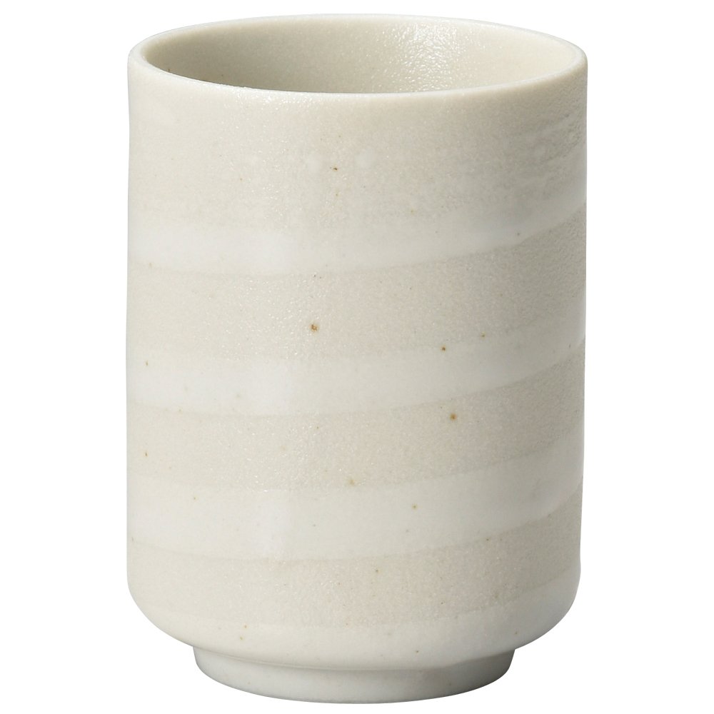White Spiral Porcelain Tea Cup 180cc