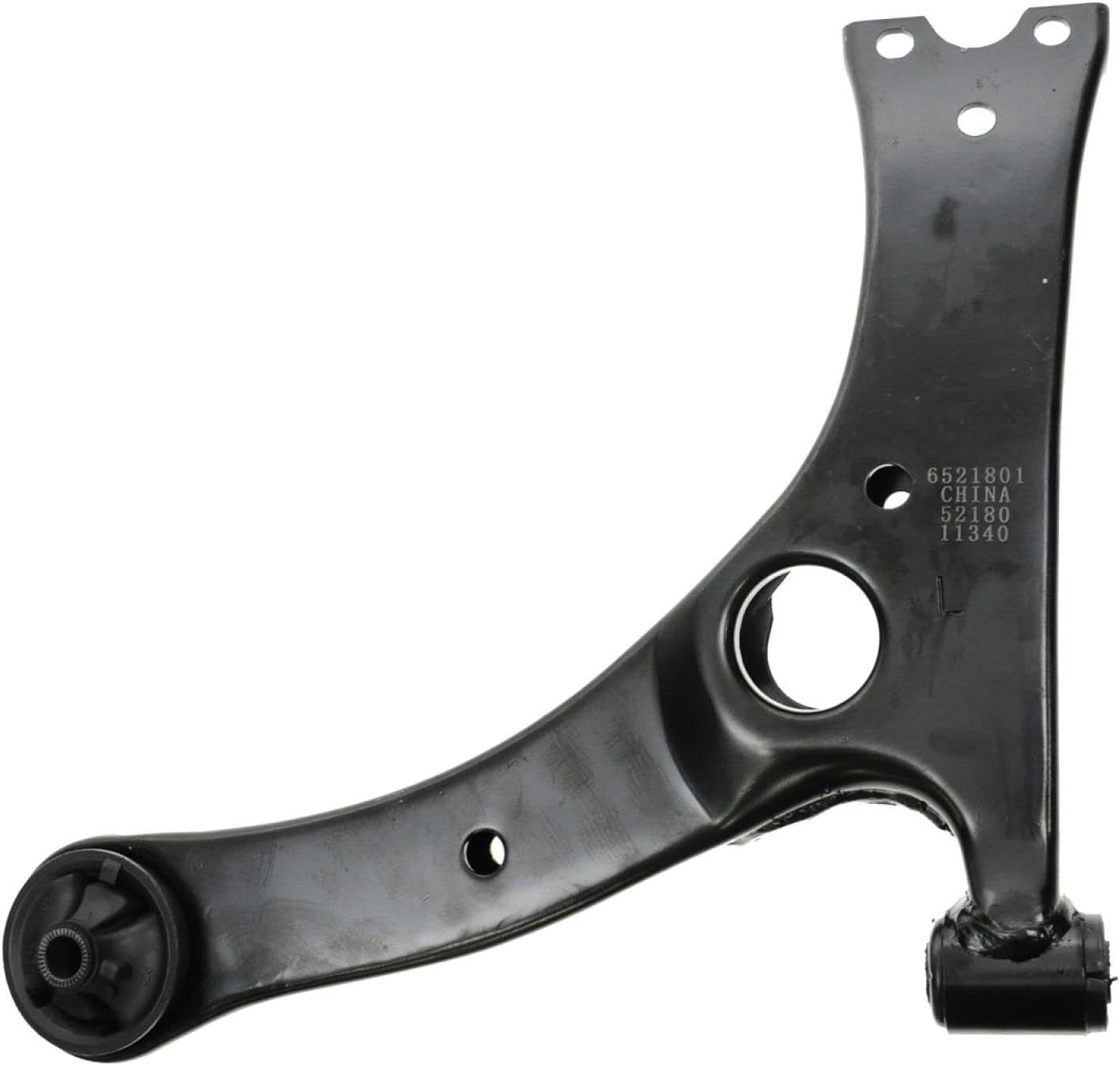 TRQ Front Left and Right Lower Control Arm with Ball Joint Set 4 Piece Compatible with 2004-2009 Toyota Prius