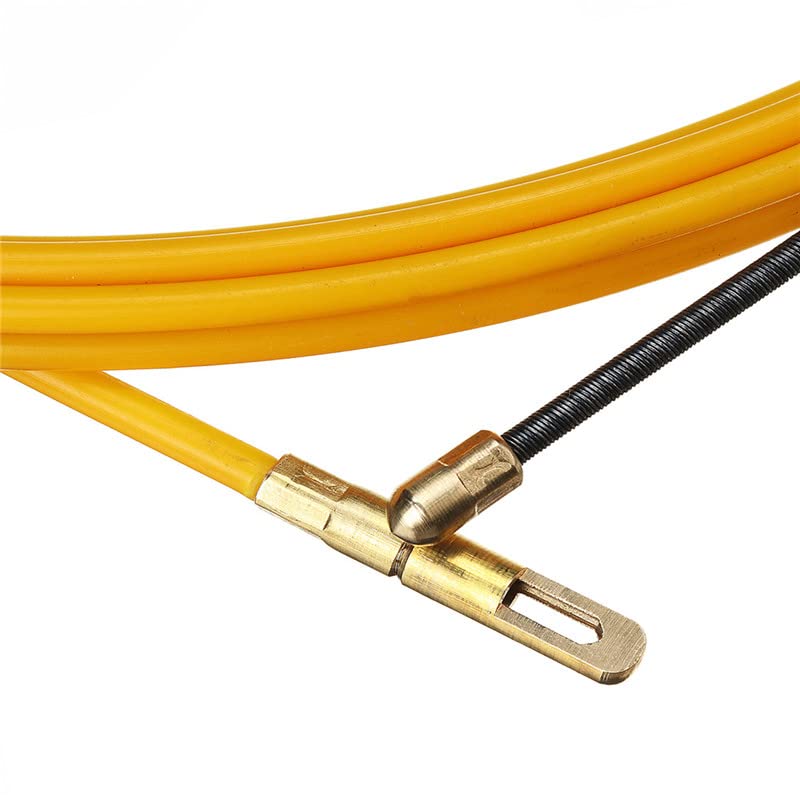 Einziehband 5M/10M/15M/20M/25M/30M Dia 4mm Fiberglas Draht Kabel Puller Fisch Band Reel Leitung Rohrleitungen Rodder Ziehen Puller Guide Gerät(25M)