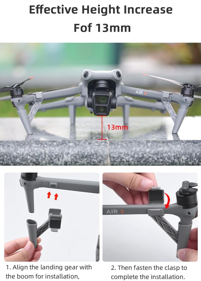Image of BTG Mavic Air 3S / Air 3 Drone Airdrop Payload Dropper Compatible with DJI Air 3 3S Drone Payload Release Dropper Payload Wedding Proposal Delivery Transport Device