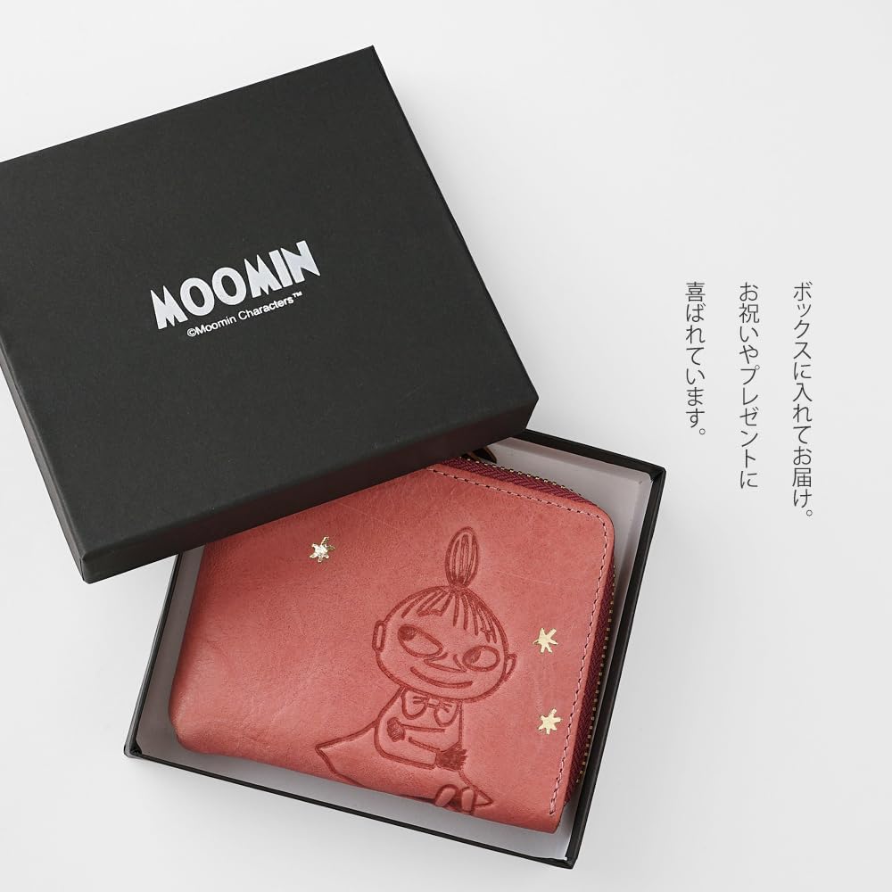 [Moomin] [ムーミン] 短財布 ショートウォレット L字ファスナー開閉 レディース 82026 リトルミイ