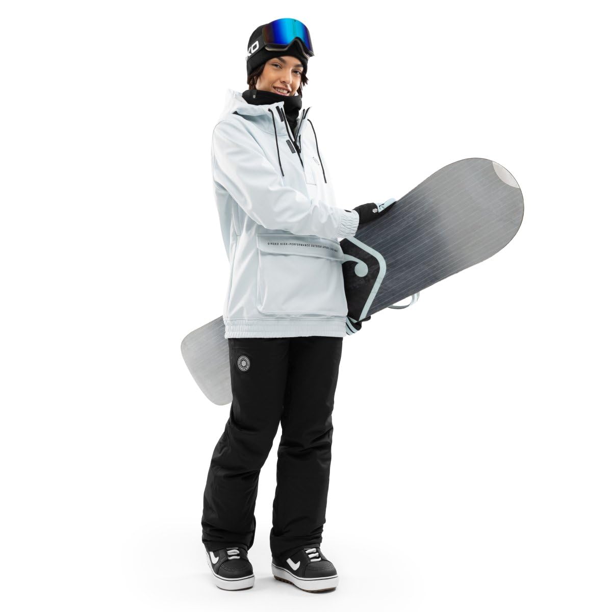 SIROKO Chaqueta para snowboard/esquí esquí y nieve W3-W Shiga Azul