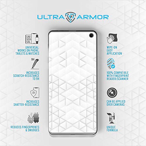 Ultra Armor UANANONO Liquid Glass Screen Protector For All Smartphones Tablets And Watches Wipe thumb #4