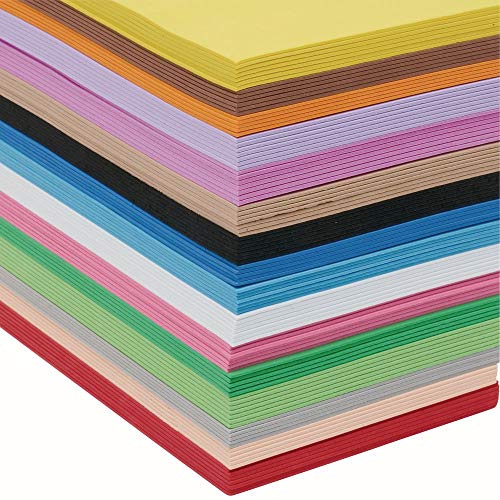Colorations® Foam Sheet Super Pack, 100 Sheets, 16 Colors, 9 X 6, 7 Of Each Color, Bulk Foam Pack, Value Pack Of Foam Sheets, Color Foam Sheets, Craft Foam Sheets, Variety Pack Of Color Foam Sheets #TOP2