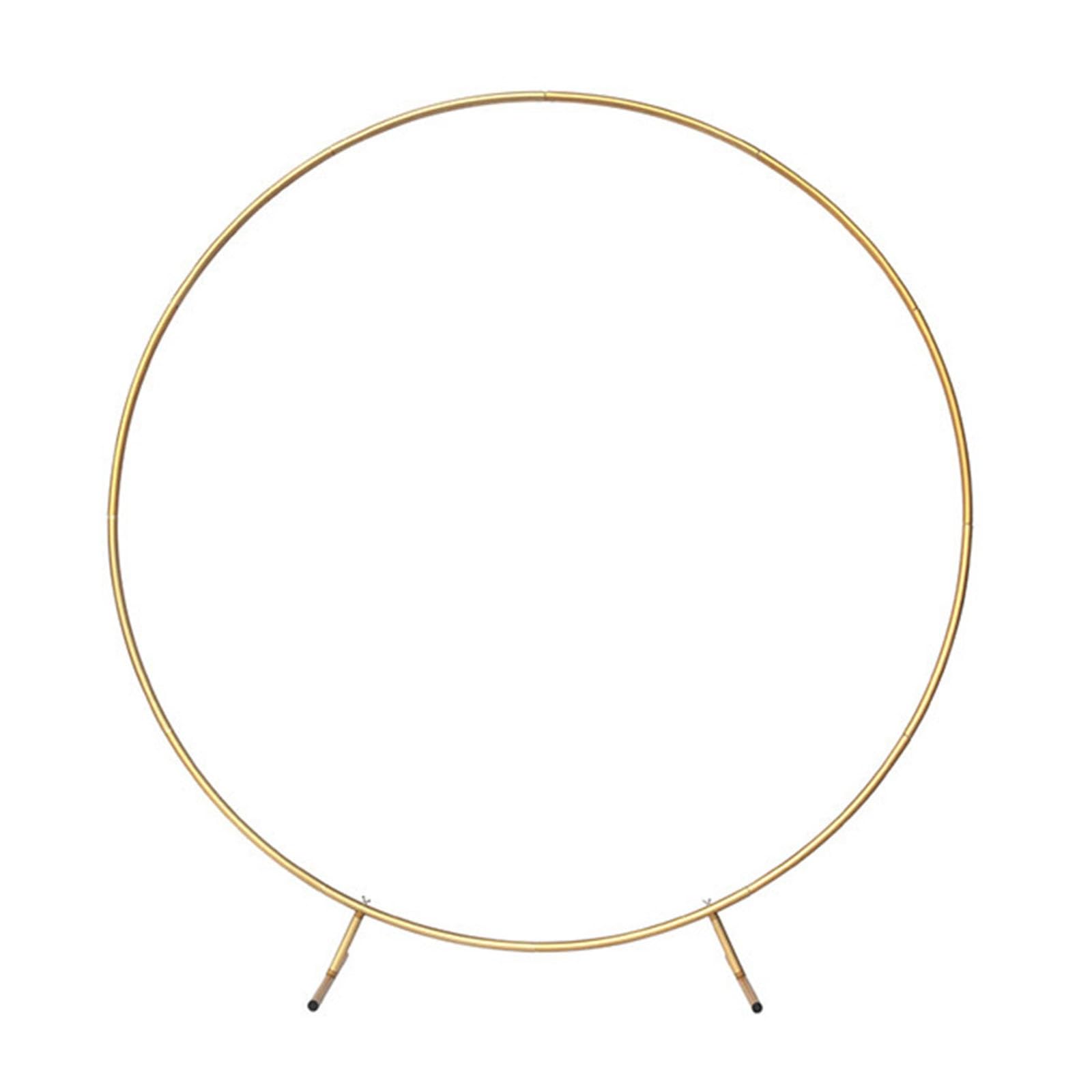 Elegancka metalowa podpórka łuku balonowego 100-260 cm do dekoracji ślubnej, okrągła rama do dekoracji imprez i wydarzeń oraz stylowy stojak na balony