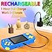 CCTU Handheld Games for Kids Preloaded 218 Retro Video Games, Portable Gaming System with 3.0