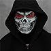 WTACTFUL Scary Mask Skull Ghost Death Face Mask Balaclava Headwear for Motorcycle Cosplay Costume Halloween Party #2