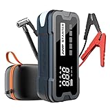 Portable Car Jump Starter with 150PSI Air Compressor 4000A Peak -24000mAh Jumper & Tire Inflator,12V Car Battery Jump Starter(All Gas/9L Diesel), Type-C, with LCD Display & LED Light |Columbuzzsale