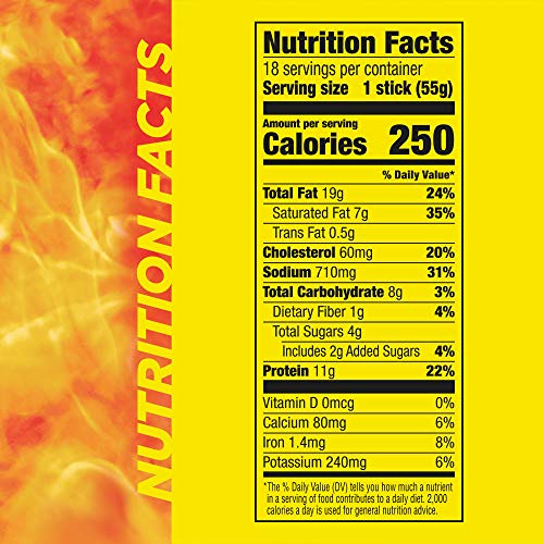 Slim Jim Monster Jerky Meat Sticks, Teriyaki Seasoned, 1.94 oz., 18-ct - image 2