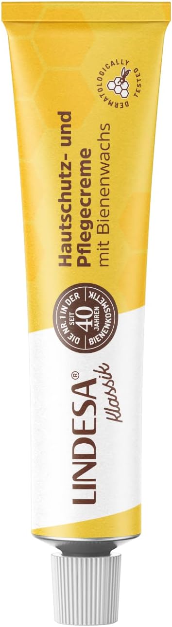 LINDESA® Skin Protection Cream with Beeswax 50ml plastic tube