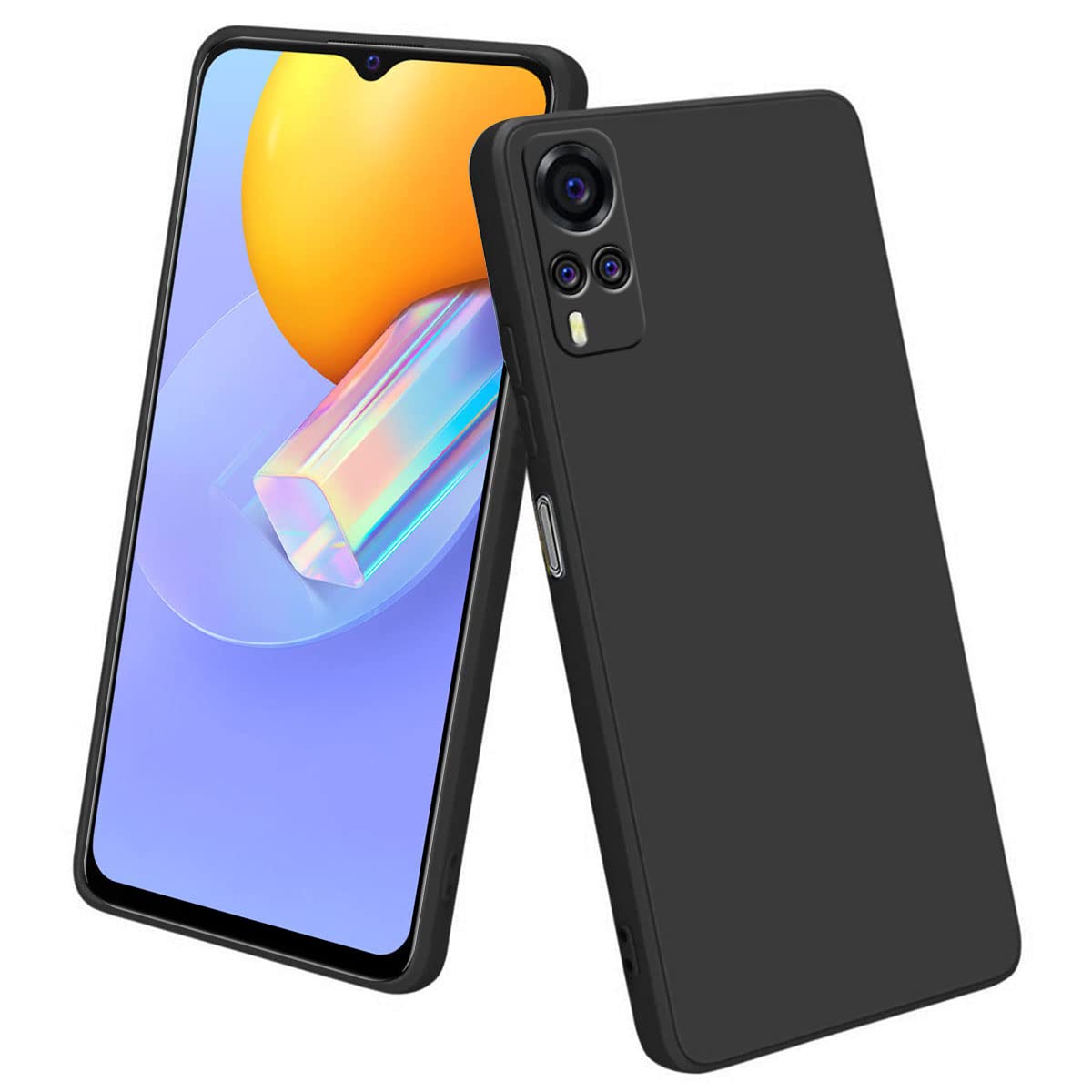 LIRAMARK Silicone Soft Back Cover Case for Vivo Y31 / Y51A / Y51 / Y51i (Silicone Black) (B0BBVDTJLG) Amazon Price History, Amazon Price Tracker