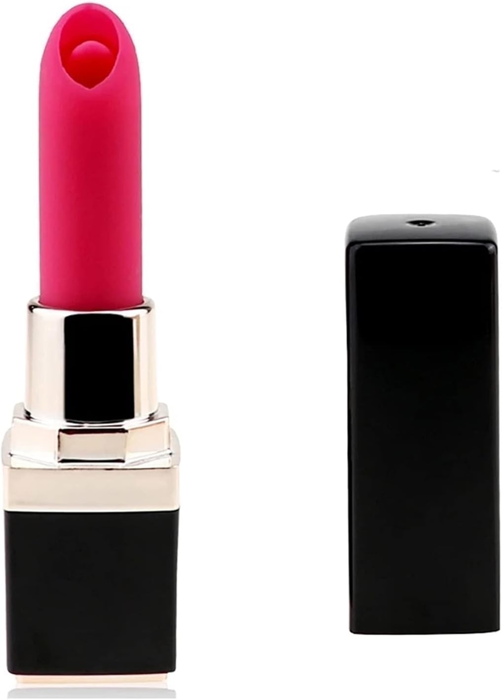 Mini Bullet Lipstick Vibatoror 10 Frequency Strong Silicone Toy Electric Quiet Mini Sticks Massager Rechargeable Women Vibrant Toy (Color : Type 1)
