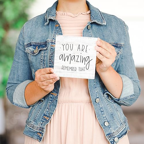 Simply Said, INC - Piccola Targa in Legno con