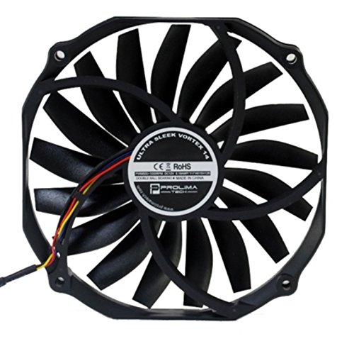 Prolimatech Ultra Sleek Vortex 140Mm X 15Mm Pmw Fan (120Mm Mounting Pattern) #TOP1