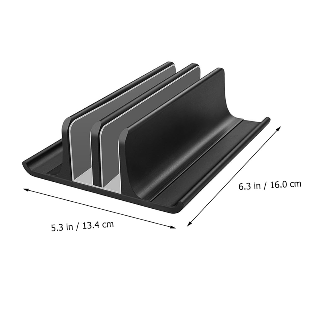 Operitacx Supporto Verticale Per Laptop in Lega Di Alluminio Supporto Per Raffreddamento Portatile Dispositivo Di Raffreddamento Per Notebook Per Evitare Surriscaldamento