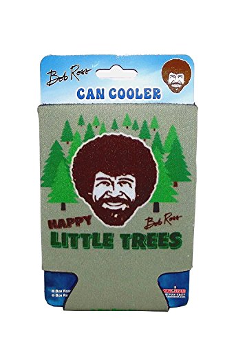Hot Properties Bob Ross Happy Little Trees Can Cooler