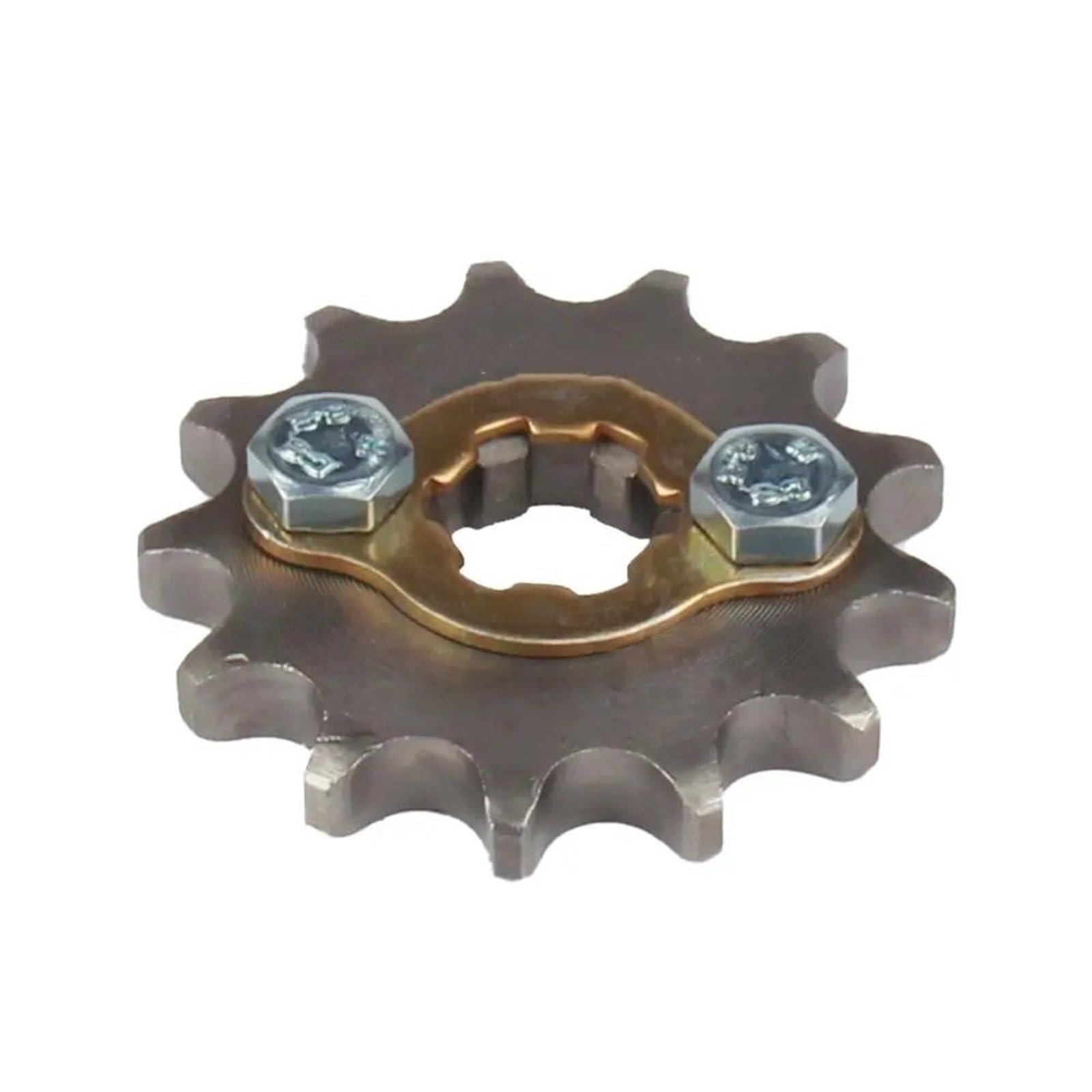NKURTPC Motorcycle Sprocket 428# 17mm 10 11 12 13 14 15 16 17 18 19 Teeth Front Engine Sprocket For Dirt Pit Bike ATV Quad Buggy(12T)