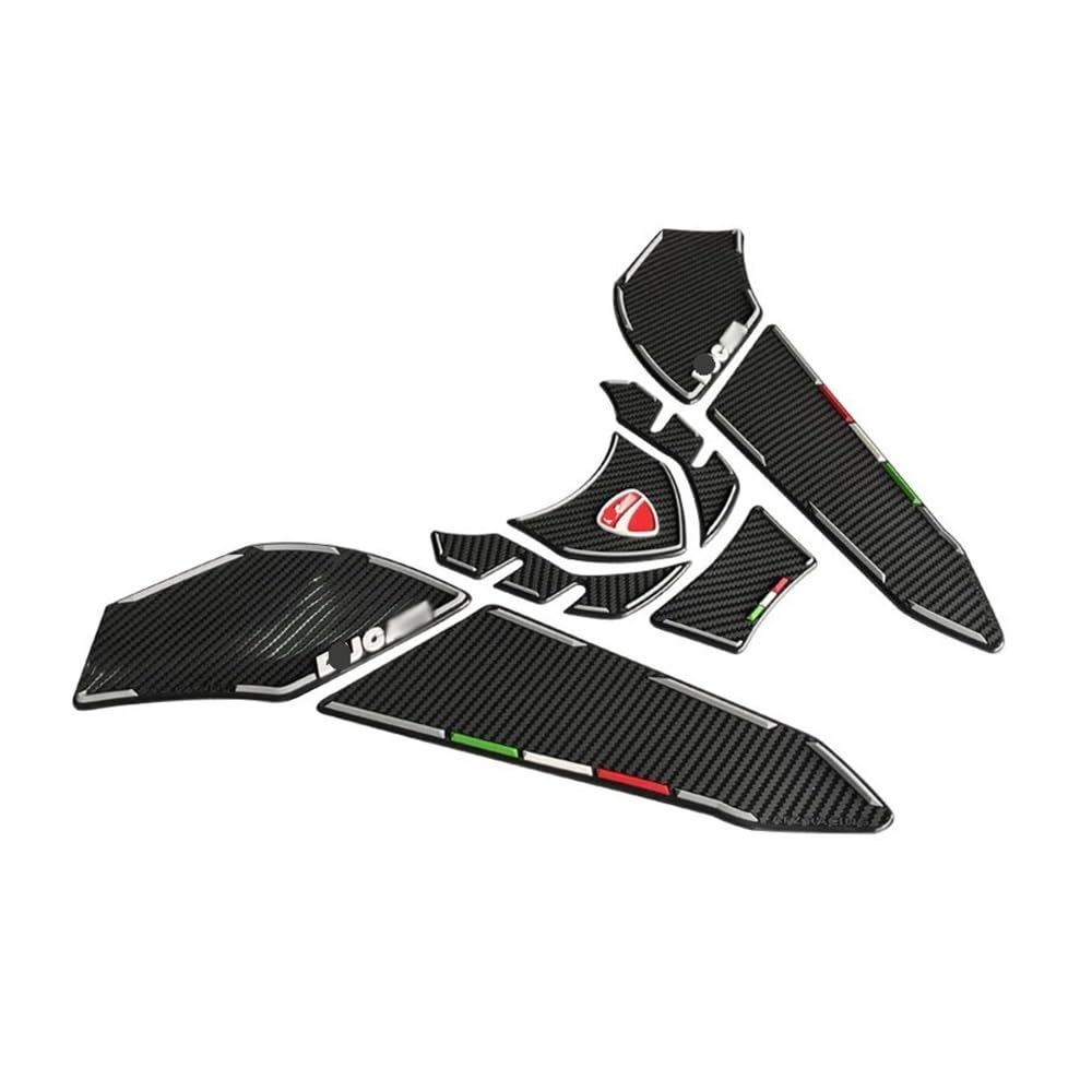 Autocollants Réservoir Multistrada 1200 1260 Protection Moto 2015-2020