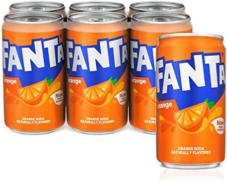 Fanta Orange, 7.5 fl oz (pack of 6)
