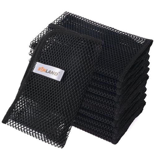 SUNLAND Mesh Dish Cloths for Washing Dishes No Odor Dishes