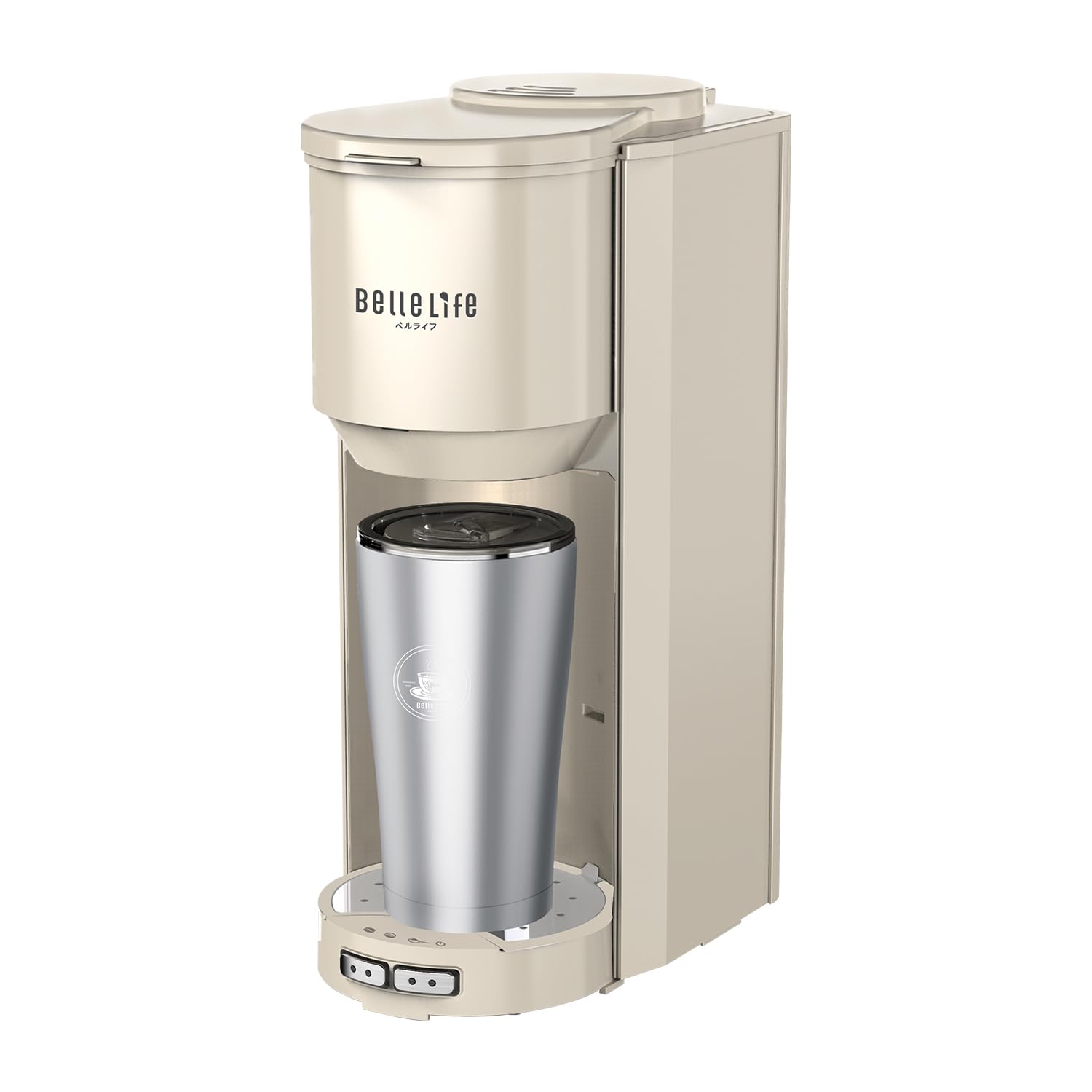 Amazon | BelleLife コーヒーメーカー 全自動 コーヒーマシン 豆・粉両