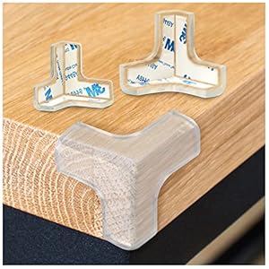 Baby Proofing Corner (8 Pack) – Furniture Edge Protector for Babies & Kids – Safety Guards & Cushions for Table, Desk…