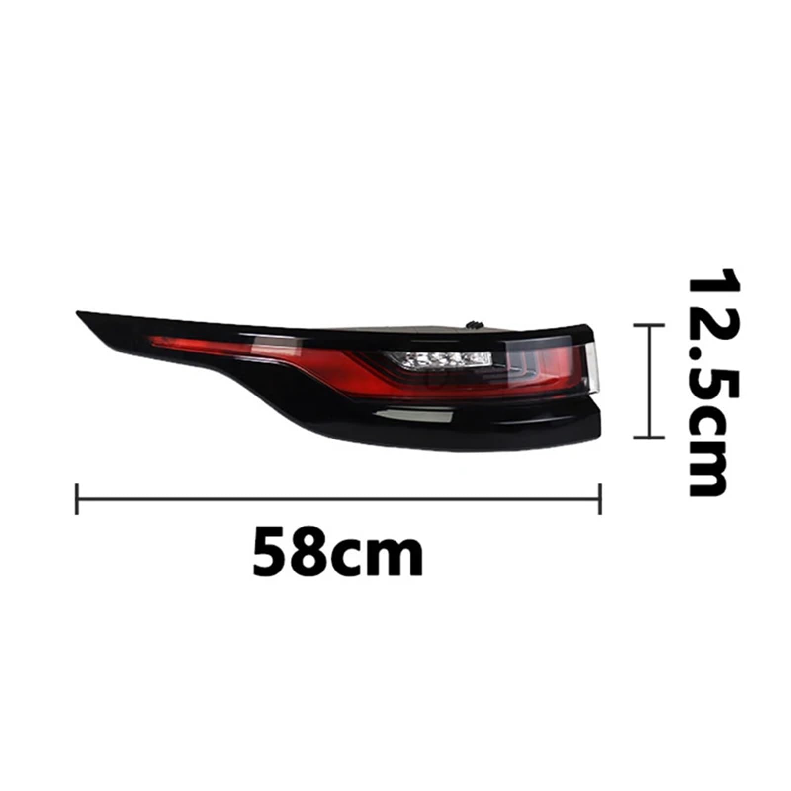 Lampa tylna zespolona Halogen światła Do Land Rover Range Rover Velar 2017-2024 LED Tylny zderzak samochodowy Tylne światło montażowe LR111106 LR111108(Left)