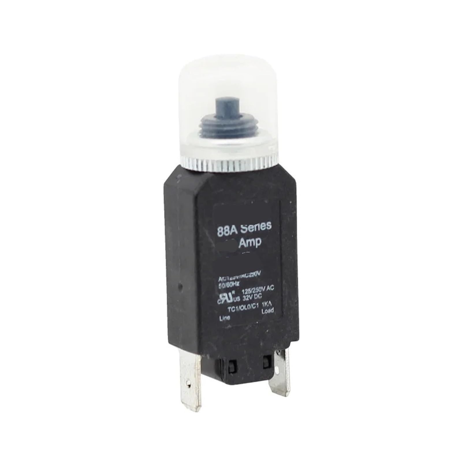 AUOQKQUT 1pc 18A Circuit Breaker Thermal Protection Switch Device Overload Protector Switches for Motors