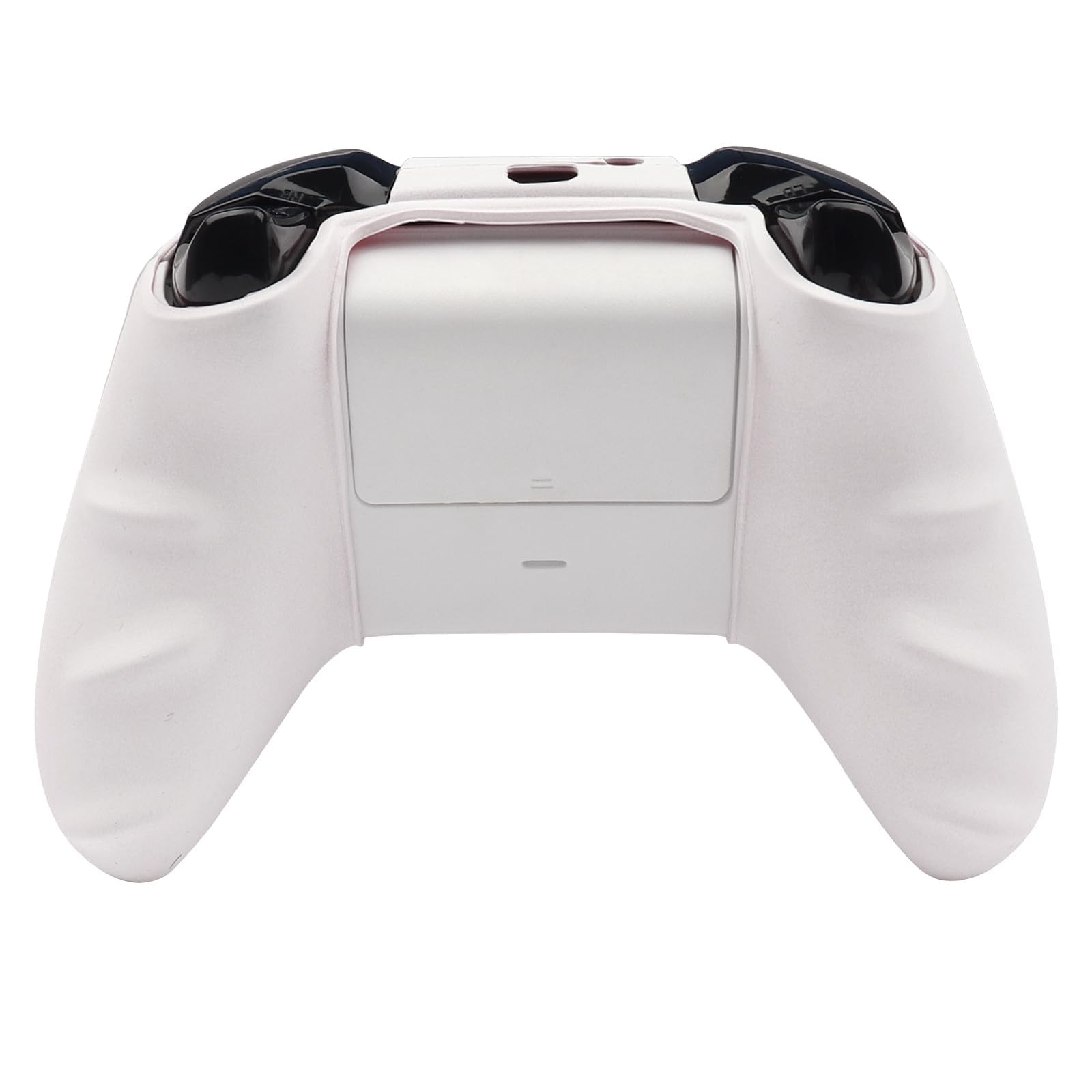 RALAN Laser Blood Handprint Design Controller Skin mit 4 Daumen Griffe für Xbox One, Anti-Rutsch-Silikon-Controller-Abdeckung Schutzhülle kompatibel für Xbox One S/X Gamepad Joystick