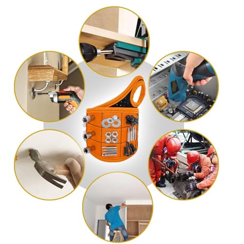 Magnetic Wristband Support, lekka opaska na nadgarstek, mocny magnes na nadgarstek, narzędzie do gadżetów Handyman, magnetyczny uchwyt na nadgarstek, opaska na nadgarstek, gadżet handyman do mocowania