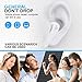 Wireless Bluetooth Earbuds 5.0 in-Ear Sports Headphones Stereo Sound Sweatproof Earphones with Charging Case for Deep Bass Sports Running