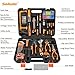 SOLUDE Tool Set,148-Piece Home Repair Tool Kit for Men Women College Students,Household Basic Hand Tool Sets with Case for Home Maintenance,Dorm Essentials and DIY Projects