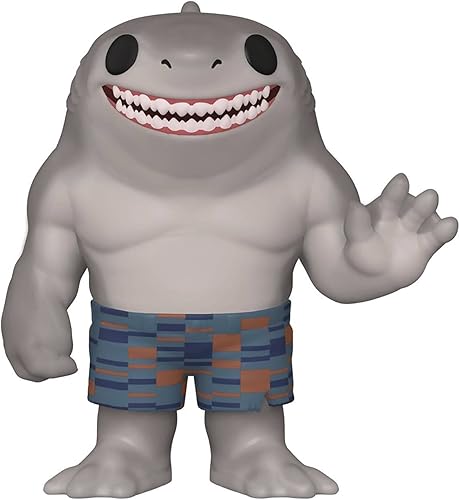 Miniatura 7 de POP Suicide Squad - Figura de vinilo King Shark Nanaue Funko Pop! (Con funda protectora de caja compatible), multicolor, 3.75 pulgadas
